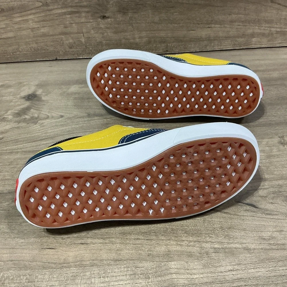 NEW Vans ComfyCush Era Trainers Shoes Blue Yellow VN0A3WM9VNO US Womens Size 5